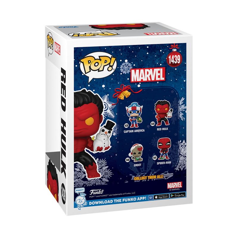 Red Hulk (Holiday) Funko Pop! Marvel Vinyl Figure