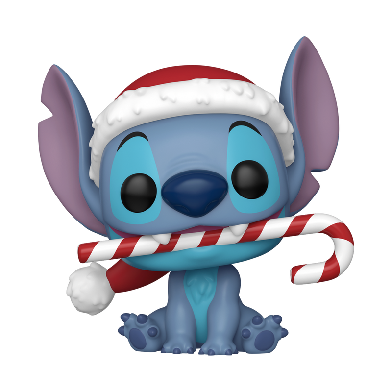 Stitch with Candy Cane (Holiday) Lilo & Stitch Funko Pop! Disney Vinyl Figure