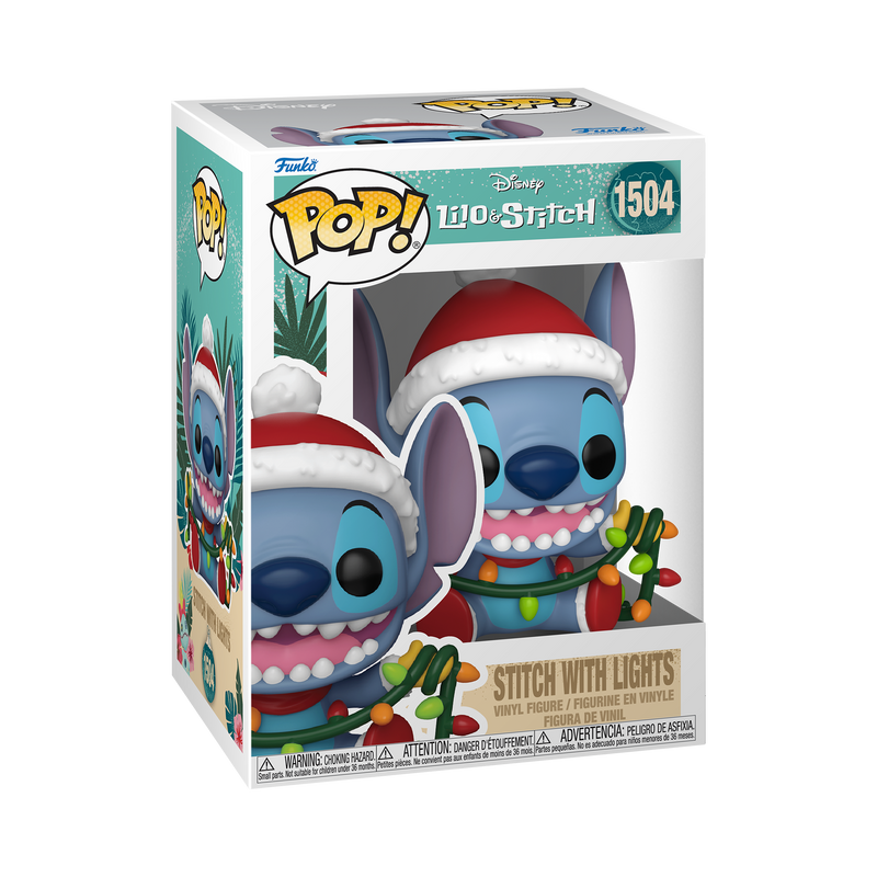 Stitch with Lights (Holiday) Lilo & Stitch Funko Pop! Disney Vinyl Figure