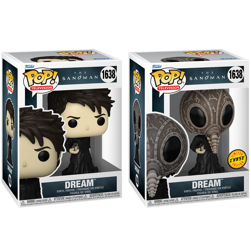 Dream Sandman Funko Pop! TV Vinyl Figure Common + Chase Bundle