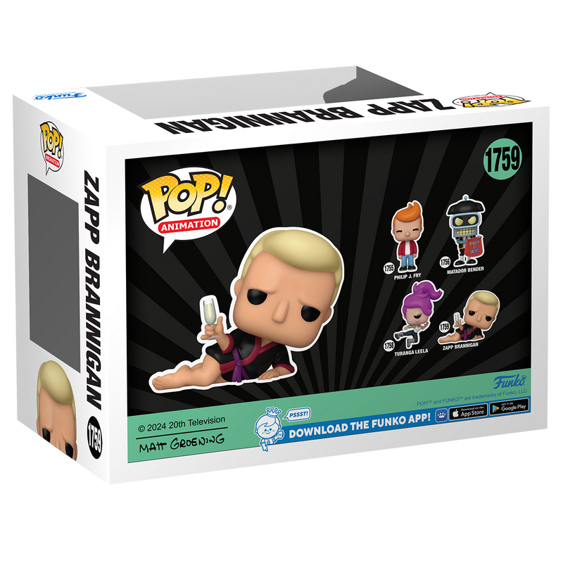 Zapp Brannigan Futurama Funko Pop! Animation Vinyl Figure