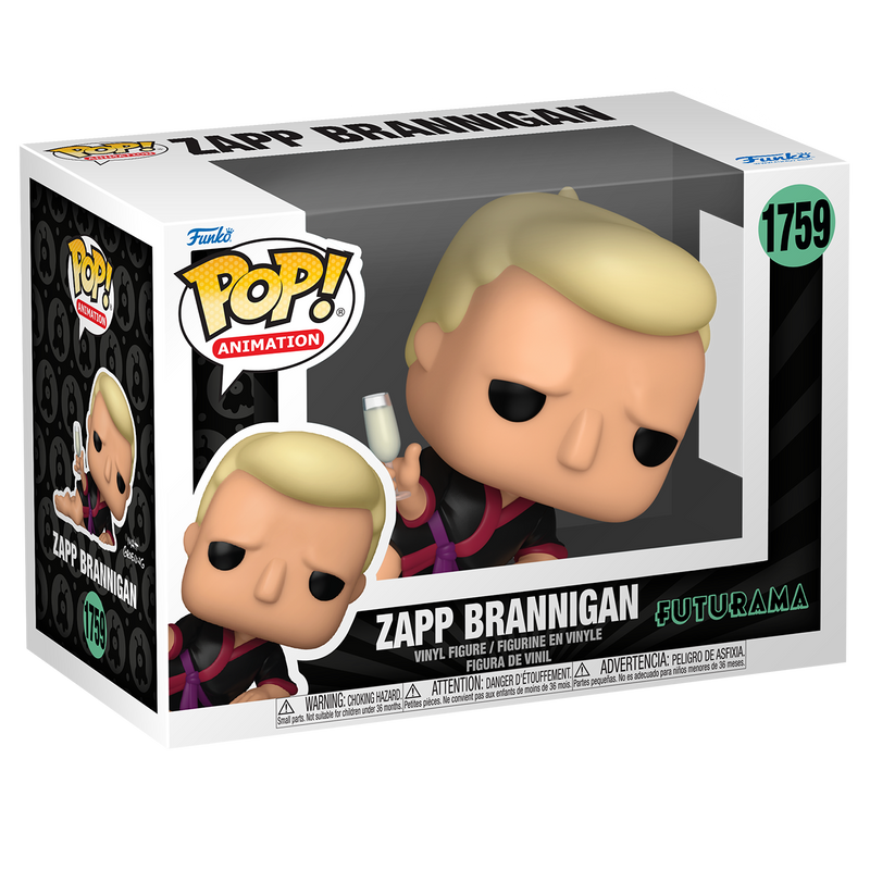 Zapp Brannigan Futurama Funko Pop! Animation Vinyl Figure