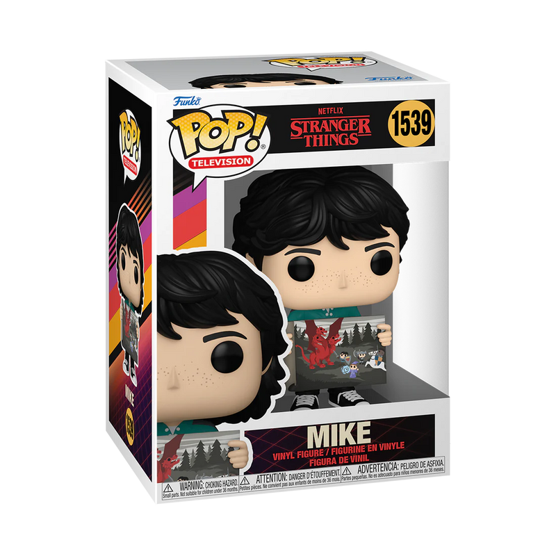 Mike with Painting Stranger Things Funko Pop! TV Vinyl Figure