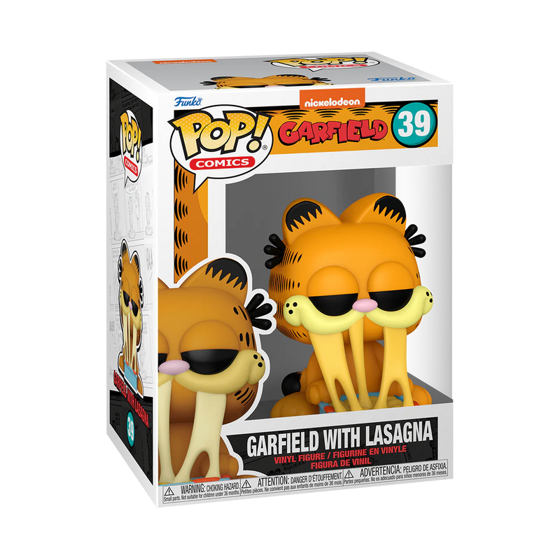 Garfield with Lasagna Funko Pop! Animation Vinyl Figure