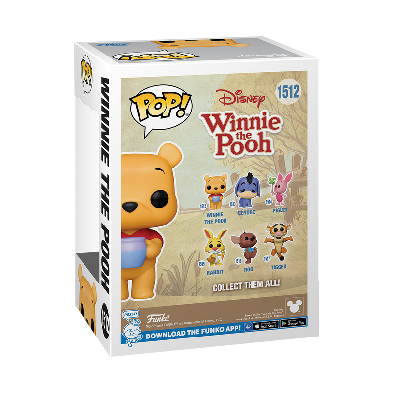 Winnie the Pooh Funko Pop! Disney Vinyl Figure Bundle of 6