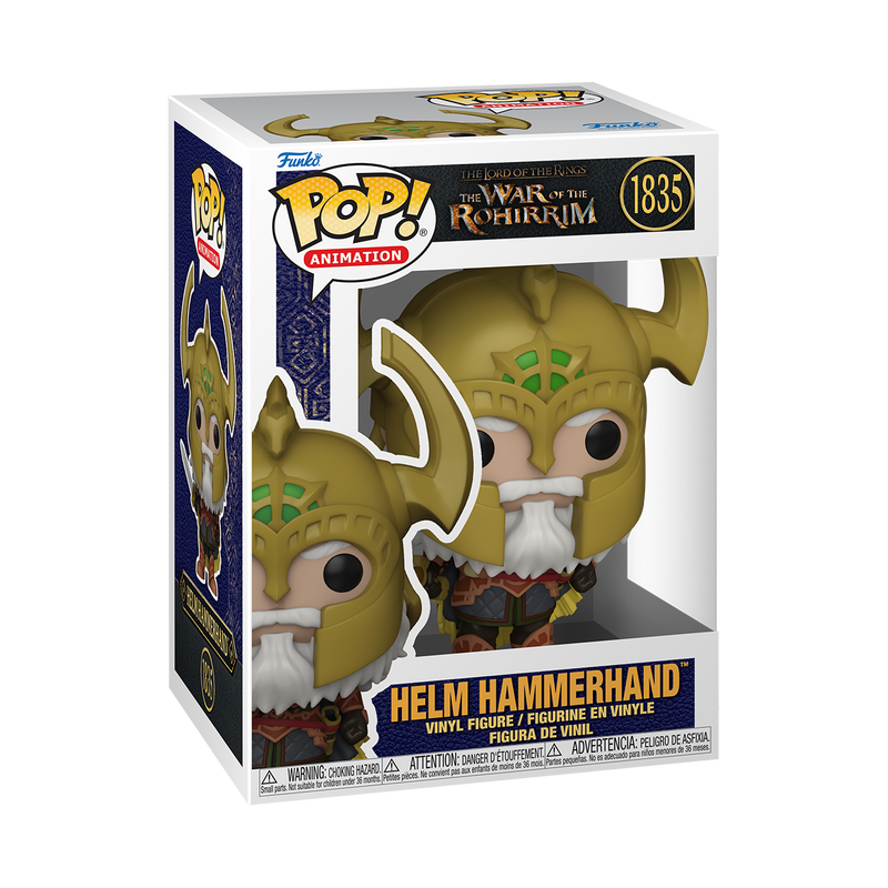 Helm Hammerhand War of the Rohirrim Funko Pop! Animation Vinyl Figure