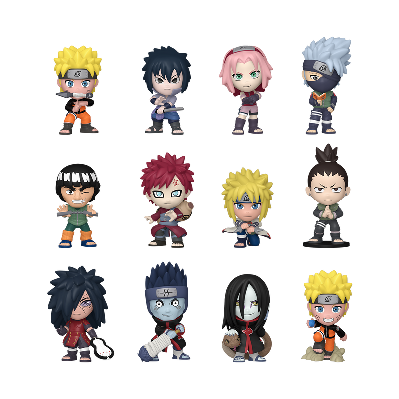 Naruto Shippuden Anime Funko Mystery Minis