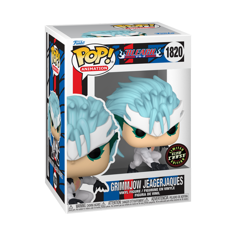 Grimmjow Jaegerjaques Bleach Funko Pop! Anime Vinyl Figure Common + Chase Bundle