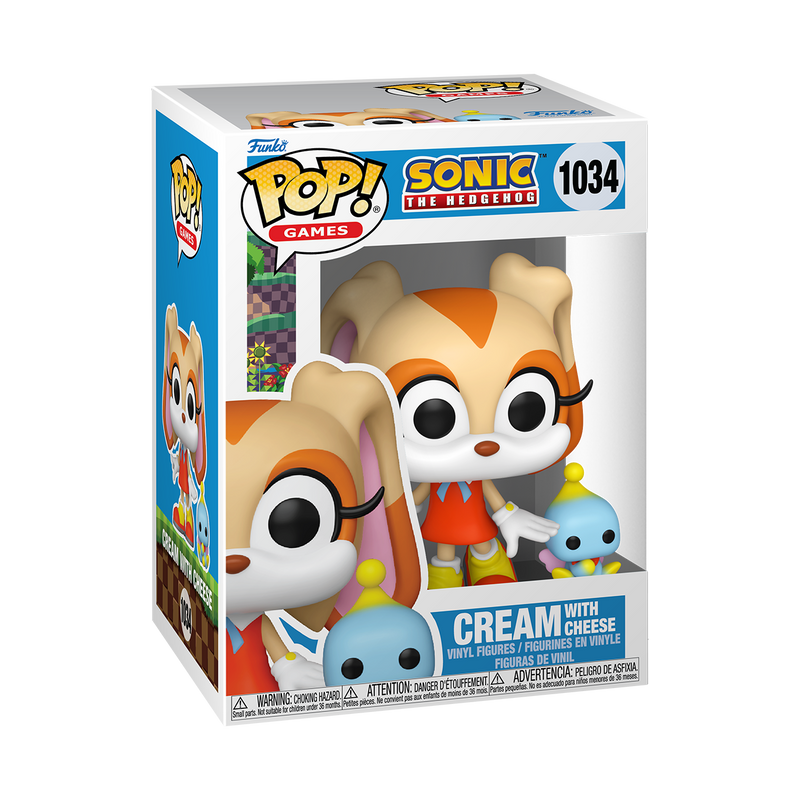 Cream with Cheese Sonic the Hedgehog Funko Pop! Games Vinyl Figure