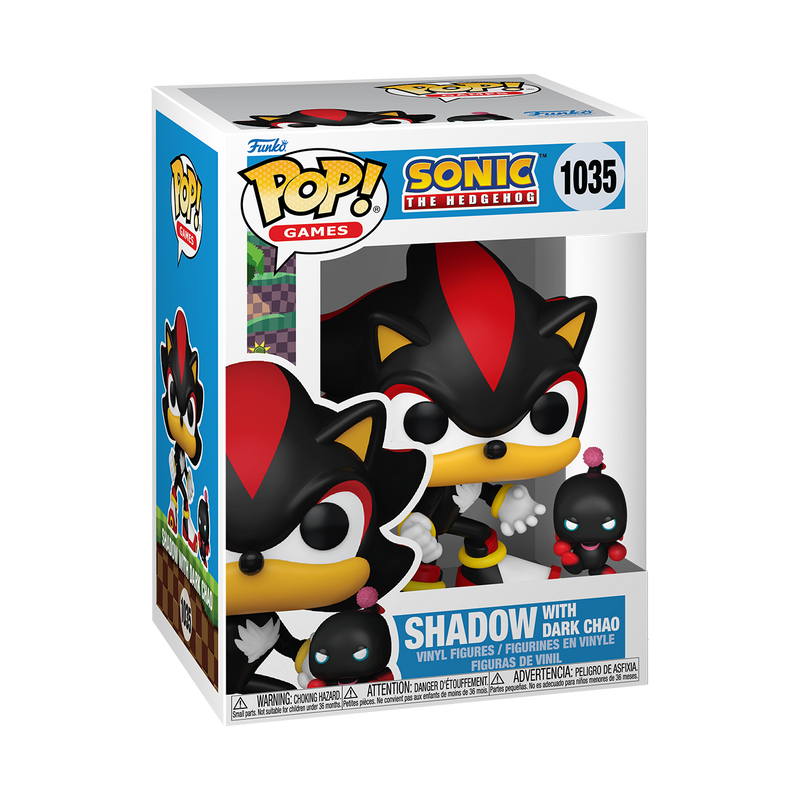 Shadow with Dark Chao Sonic the Hedgehog Funko Pop! Games Vinyl Figure