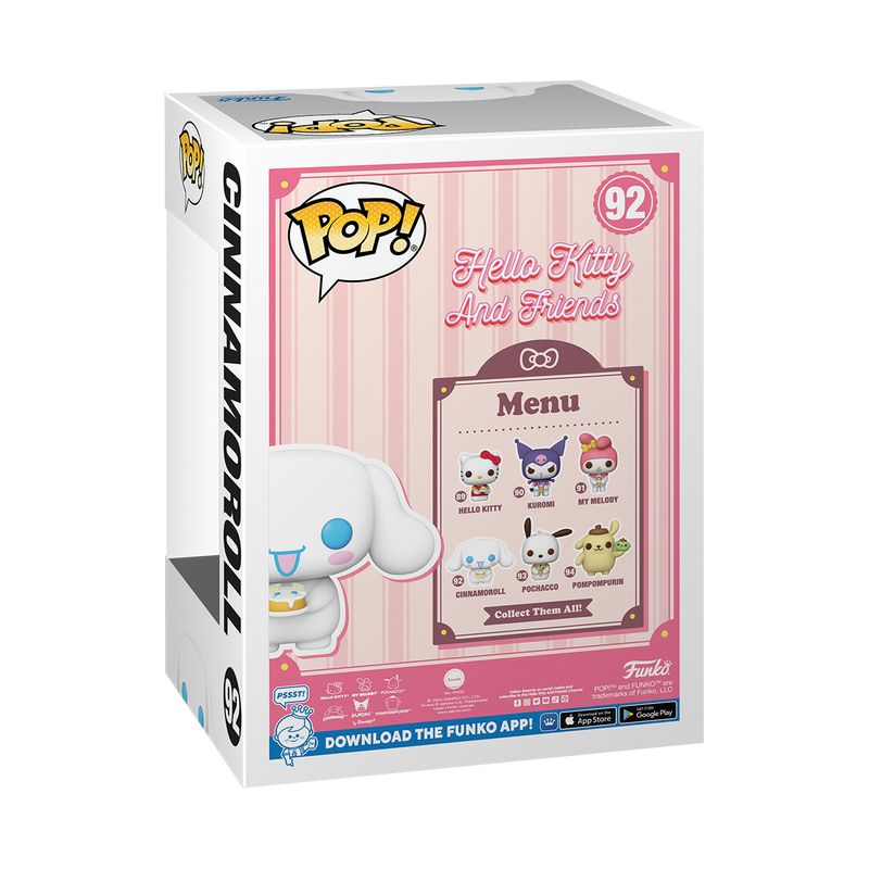 Cinnamoroll Hello Kitty & Friends Funko Pop! Sanrio Vinyl Figure