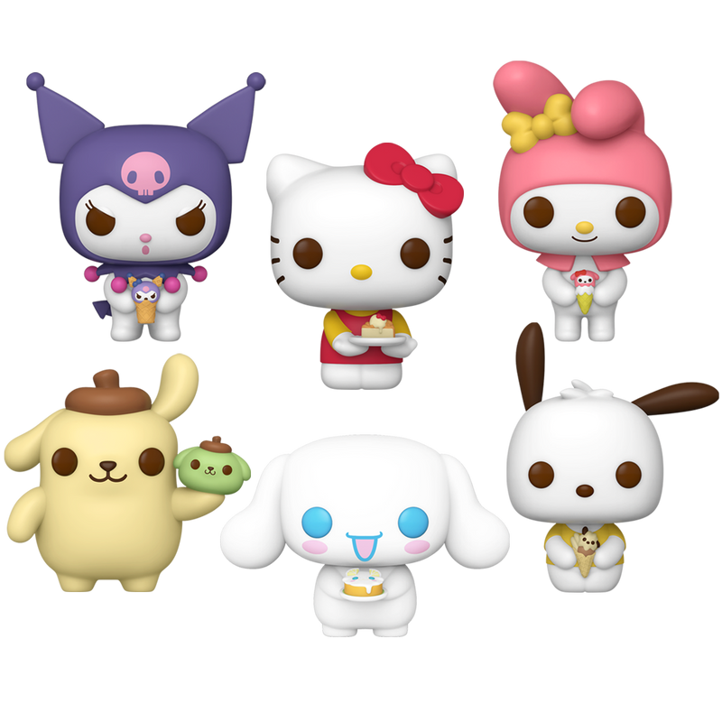 Hello Kitty & Friends Funko Pop! Sanrio Vinyl Figure Bundle of 6