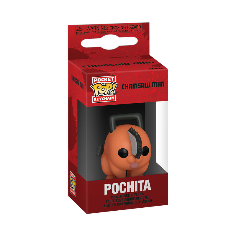 Pochita Chainsaw Man Funko Pocket Pop! Anime Keychain