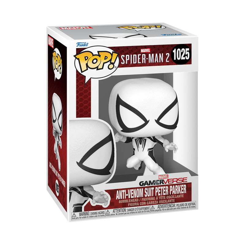 Peter Parker (Anti-Venom Suit) Spider-Man 2 Funko Pop! Games Vinyl Figure