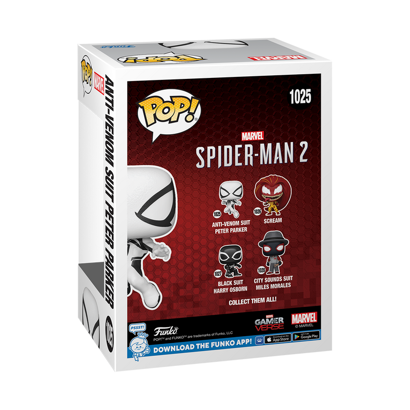 Peter Parker (Anti-Venom Suit) Spider-Man 2 Funko Pop! Games Vinyl Figure