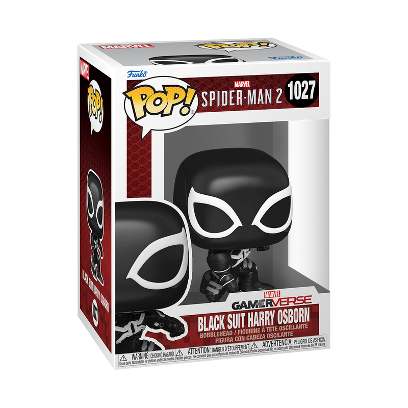 Harry Osborn (Black Suit) Spider-Man 2 Funko Pop! Games Vinyl Figure