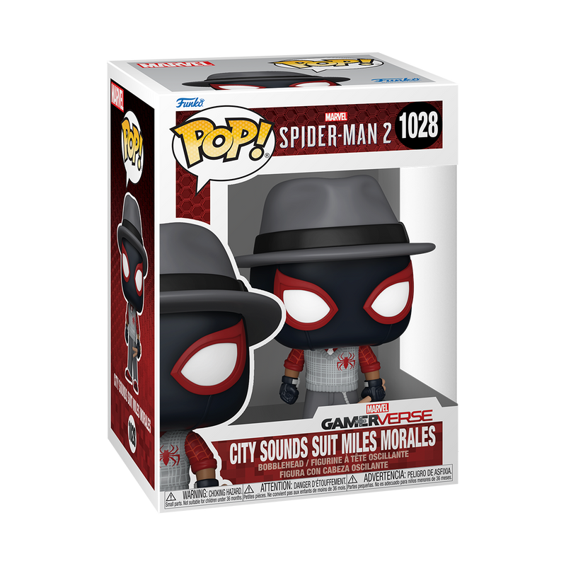 Miles Morales (City Sounds Suit) Spider-Man 2 Funko Pop! Games Vinyl Figure