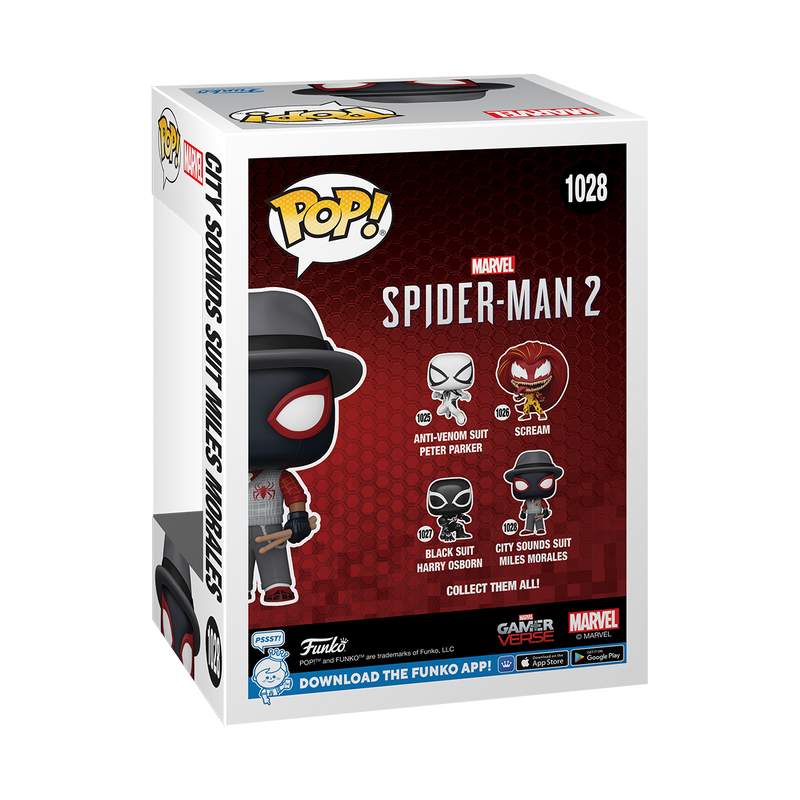 Miles Morales (City Sounds Suit) Spider-Man 2 Funko Pop! Games Vinyl Figure