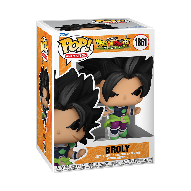 Dragon Ball Super: Broly Funko Pop! Anime Vinyl Figure Bundle of 6