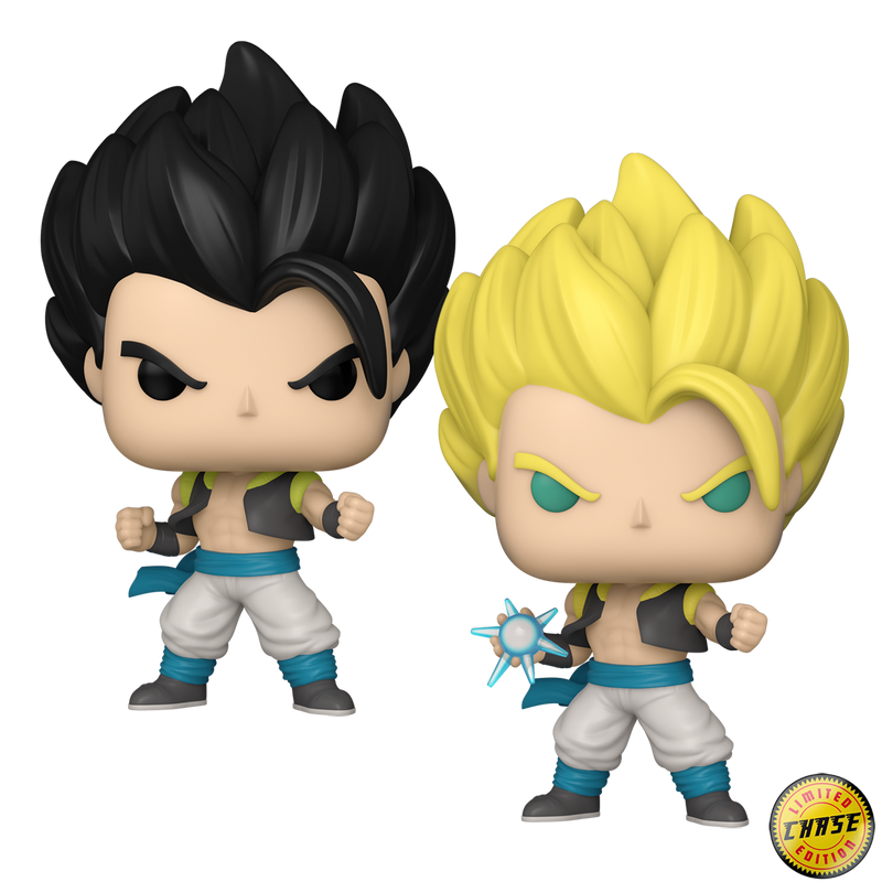 Gogeta Dragon Ball Super: Broly Funko Pop! Anime Vinyl Figure Common + Chase Bundle