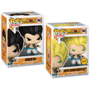 Gogeta Dragon Ball Super: Broly Funko Pop! Anime Vinyl Figure Common + Chase Bundle