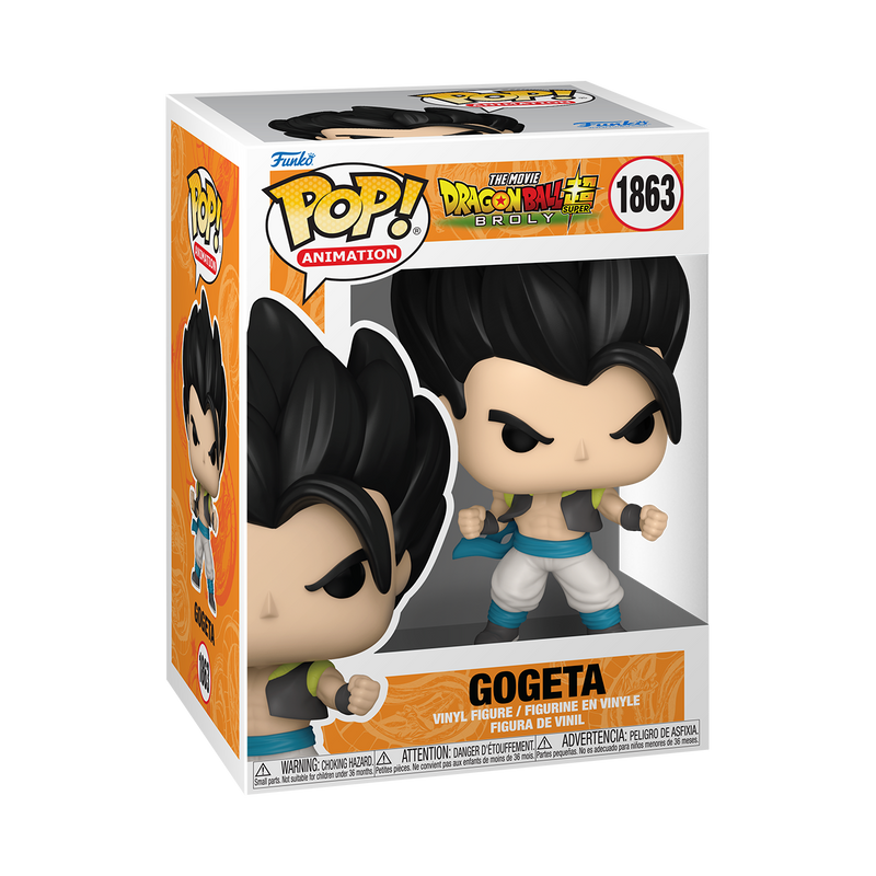 Gogeta Dragon Ball Super: Broly Funko Pop! Anime Vinyl Figure Common + Chase Bundle