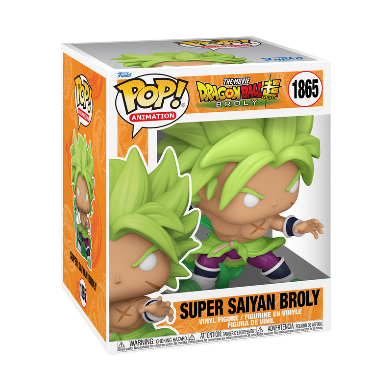 Dragon Ball Super: Broly Funko Pop! Anime Vinyl Figure Bundle of 6