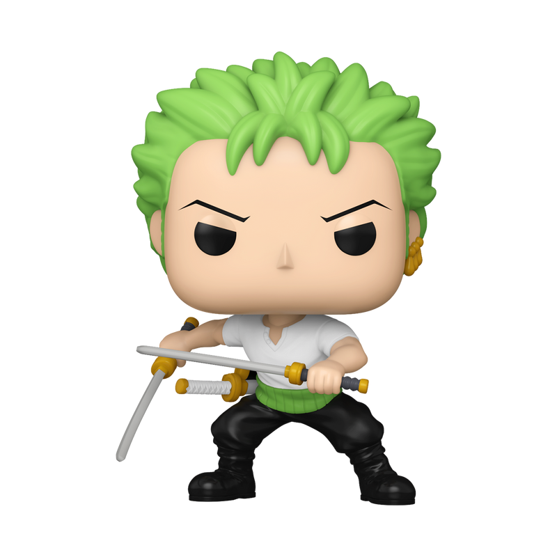 Roronoa Zoro One Piece Funko Pop! Anime Vinyl Figure Common + Chase Bundle