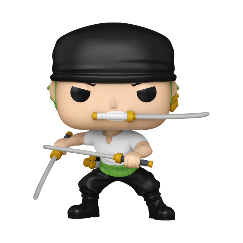 Roronoa Zoro One Piece Funko Pop! Anime Vinyl Figure Common + Chase Bundle