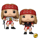 Axl Rose (1980's) Guns N' Roses Funko Pop! Rocks Vinyl Figure Common + Chase Bundle