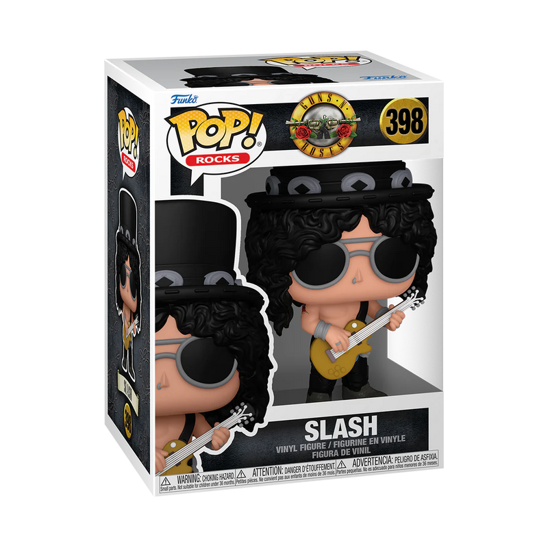Slash (1980's) Guns N' Roses Funko Pop! Rocks Vinyl Figure