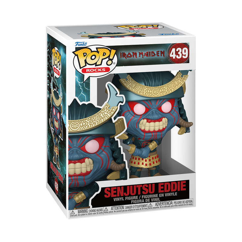 Senjutsu Eddie Iron Maiden Funko Pop! Rocks Vinyl Figure