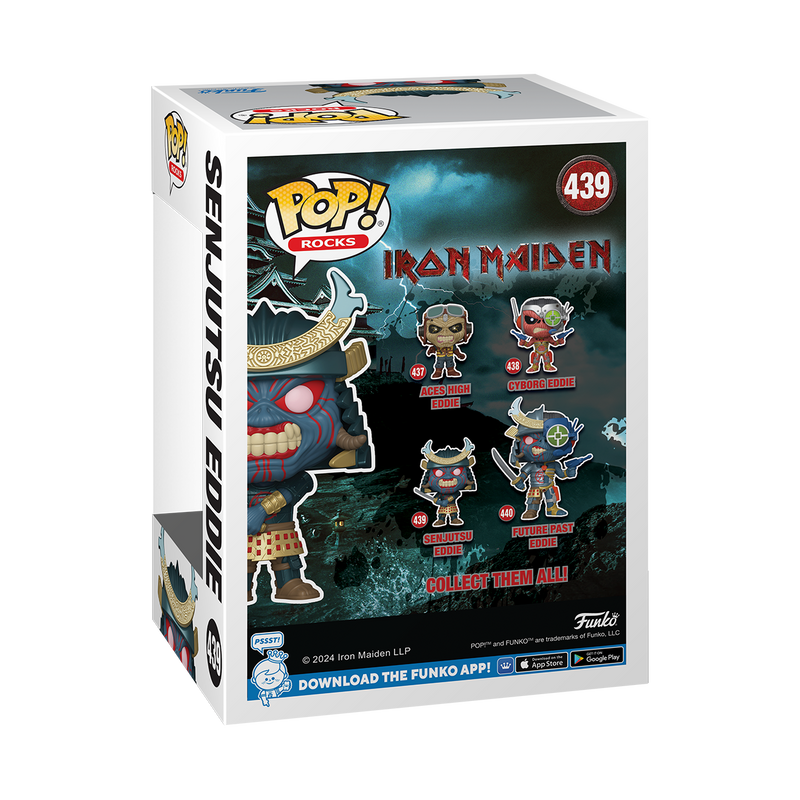 Senjutsu Eddie Iron Maiden Funko Pop! Rocks Vinyl Figure