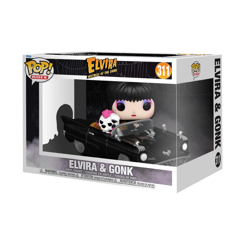 Elvira & Gonk in Macabre Mobile Funko Pop! Movies Vinyl Figure