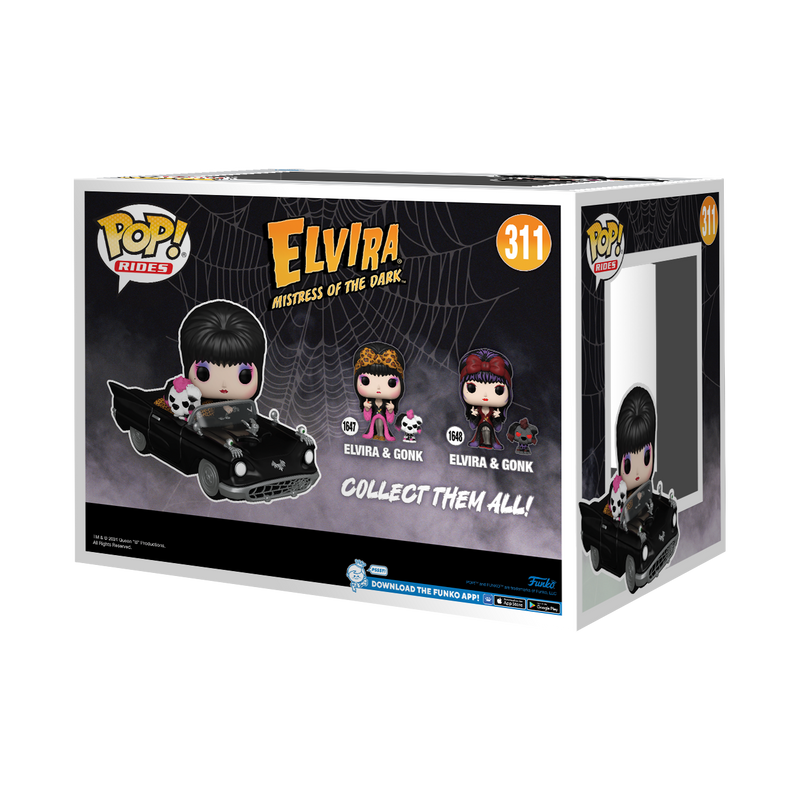 Elvira & Gonk in Macabre Mobile Funko Pop! Movies Vinyl Figure