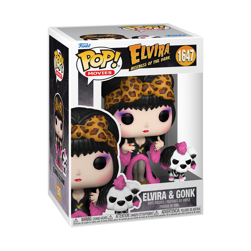 Elvira & Gonk Funko Pop! Movies Vinyl Figure