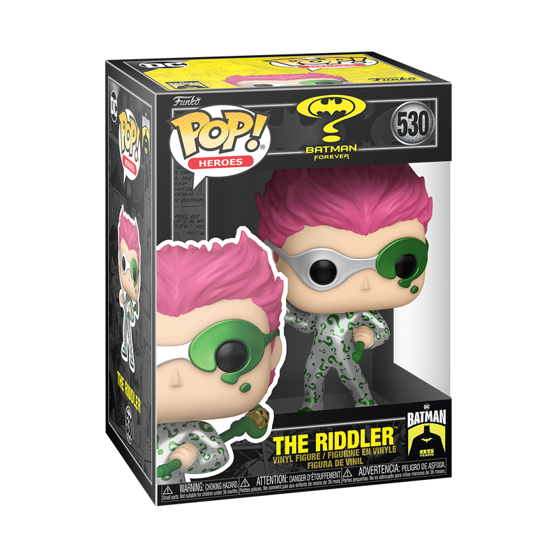 The Riddler (Metallic) Batman Forever Funko Pop! DC Comics Vinyl Figure