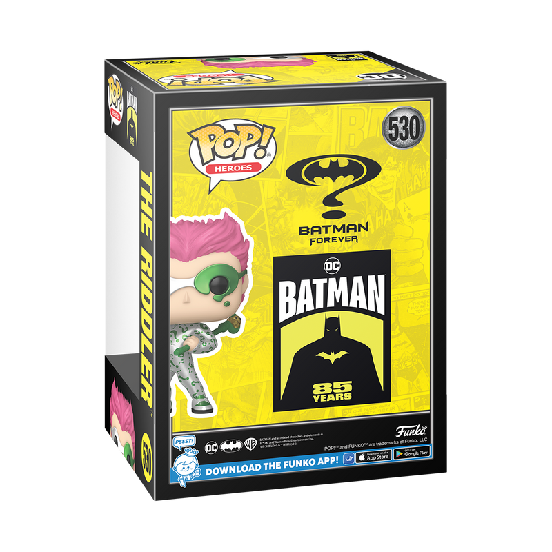 The Riddler (Metallic) Batman Forever Funko Pop! DC Comics Vinyl Figure