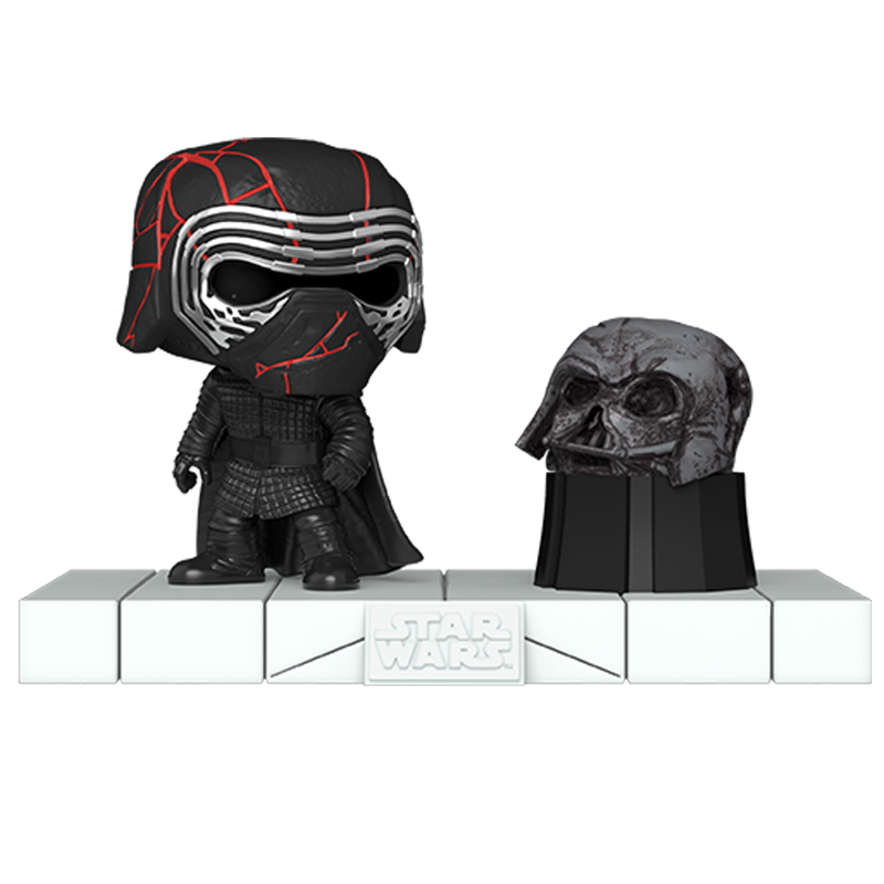 Kylo Ren with Darth Vader's Helmet Star Wars Dark Side Funko Pop! Vinyl Figure