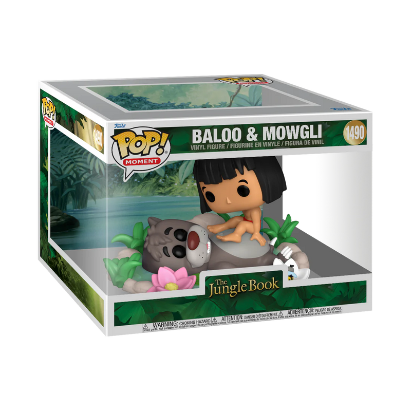 Baloo & Mowgli Jungle Book Funko Pop! Disney Vinyl Figure