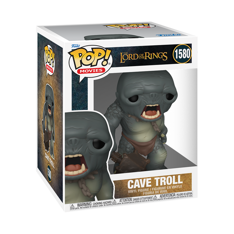 6" Cave Troll The Lord of the Rings Funko Pop! Movies Vinyl Figure