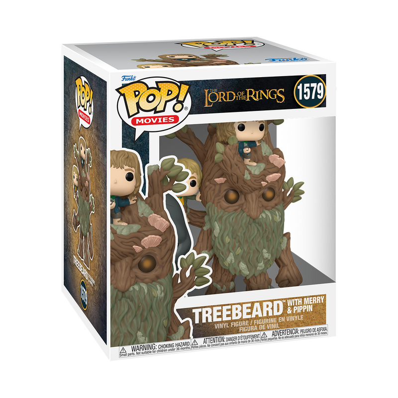 6" Treebeard with Merry & Pippin The Lord of the Rings Funko Pop! Movies Vinyl Figure