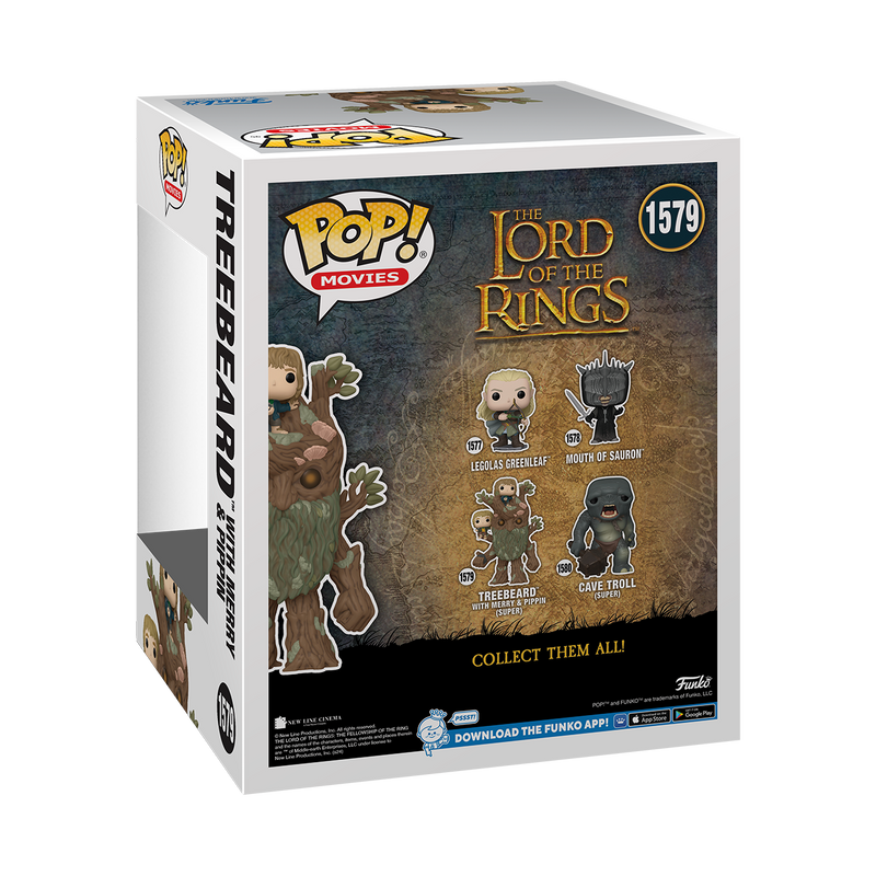 6" Treebeard with Merry & Pippin The Lord of the Rings Funko Pop! Movies Vinyl Figure