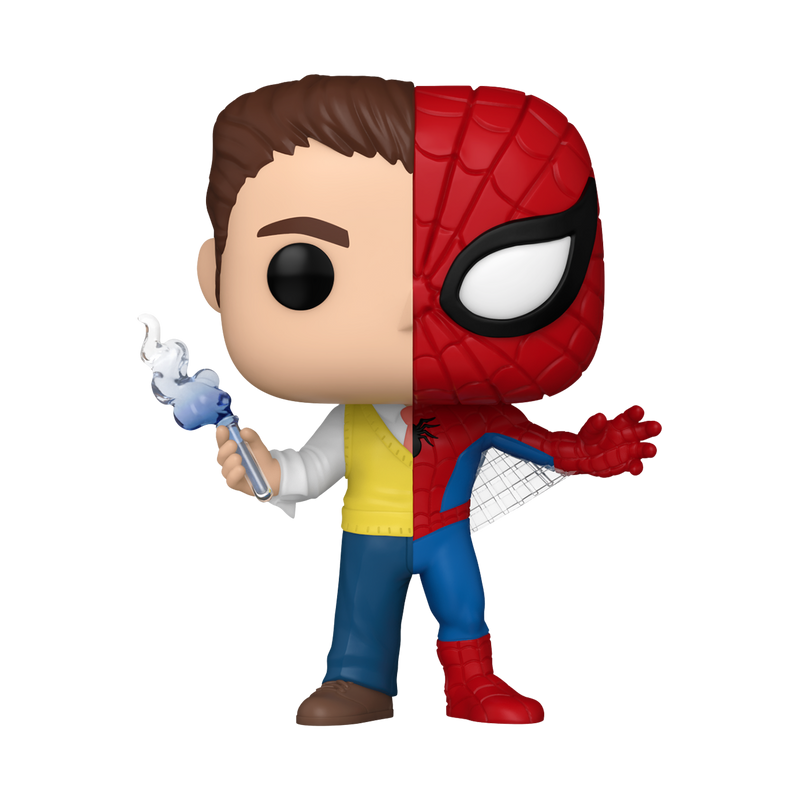 Peter Parker/Spider-Man Split Funko Pop! Marvel Vinyl Figure