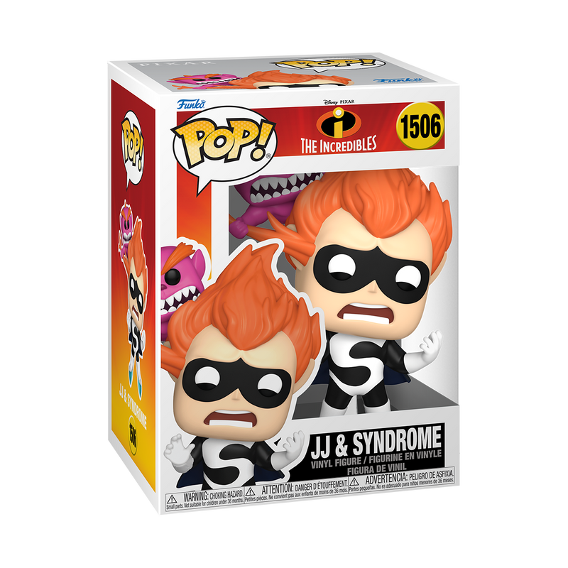 JJ & Syndrome The Incredibles Funko Pop! Disney Vinyl Figure