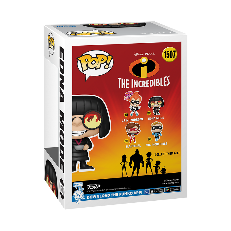 Edna Mode The Incredibles Funko Pop! Disney Vinyl Figure