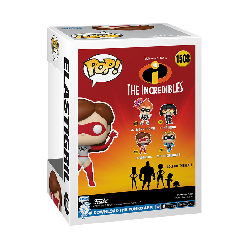 Elastigirl The Incredibles Funko Pop! Disney Vinyl Figure Common + Chase Bundle