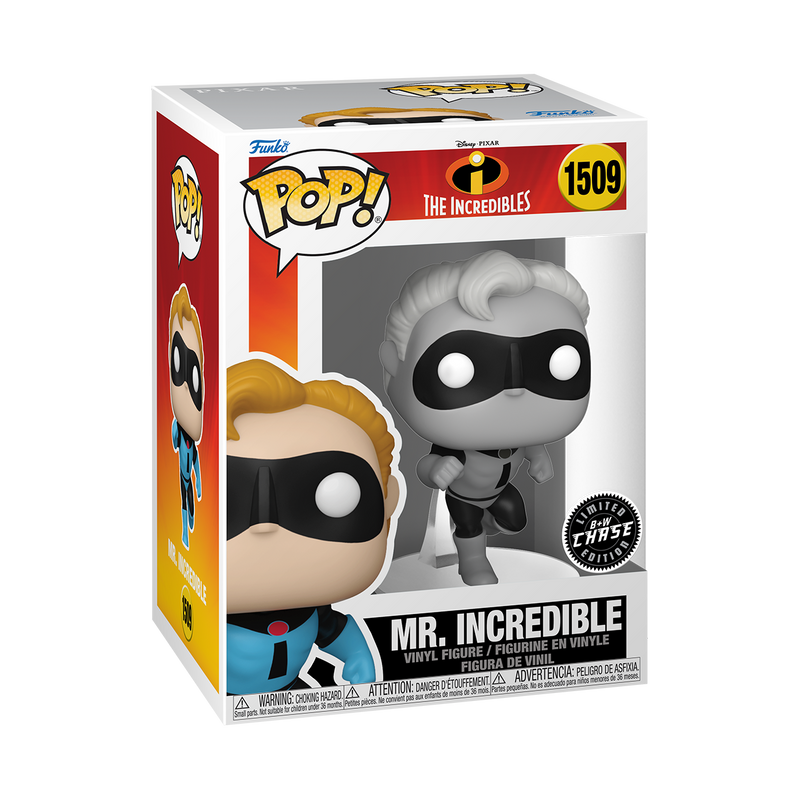 Mr. Incredible The Incredibles Funko Pop! Disney Vinyl Figure Common + Chase Bundle