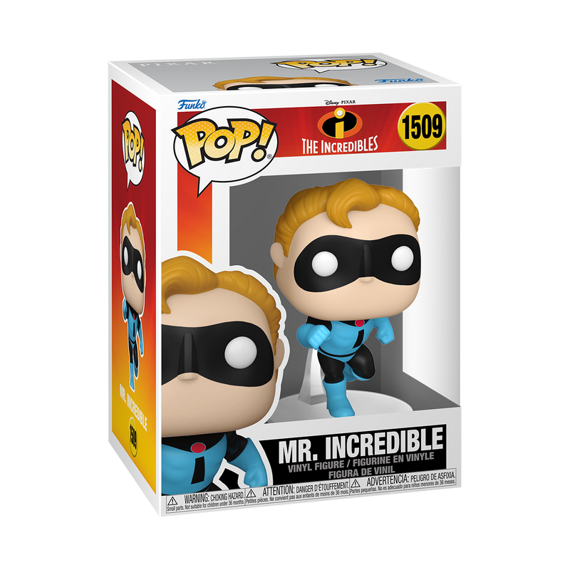 Mr. Incredible The Incredibles Funko Pop! Disney Vinyl Figure Common + Chase Bundle