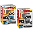 Mr. Incredible The Incredibles Funko Pop! Disney Vinyl Figure Common + Chase Bundle